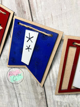 Load image into Gallery viewer, 4th of July Liberty Seasonal Banner garland