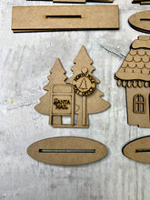 Load image into Gallery viewer, Christmas vintage houses DIY craft Kit