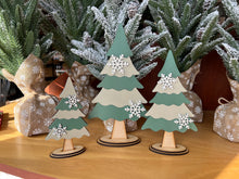 Load image into Gallery viewer, Trees Trio-set of 3 Christmas
