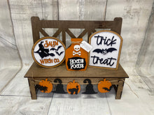 Load image into Gallery viewer, Halloween sign Interchangable Kit for benches
