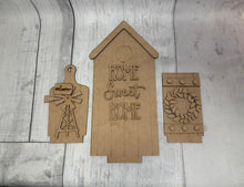 Load image into Gallery viewer, Interchangable Trio window stand shelf sitter diy kit