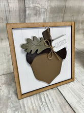 Load image into Gallery viewer, Fall Trio- Hello Fall, Acorn, Farm Fresh Pumpkins