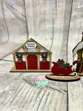 Load image into Gallery viewer, Christmas vintage houses DIY craft Kit