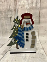 Load image into Gallery viewer, Light up Winter Snowman diy kit