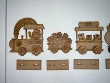 Load image into Gallery viewer, St. Patricks Day Leprechaun Train DIY Kit