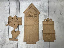 Load image into Gallery viewer, Interchangable Trio window stand shelf sitter diy kit