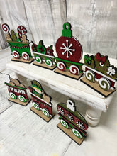 Load image into Gallery viewer, Christmas Add-on Train DIY Kit