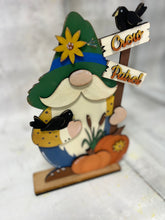 Load image into Gallery viewer, Fall crow patrol Standing Gnome
