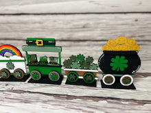 Load image into Gallery viewer, St. Patricks Day Leprechaun Train DIY Kit