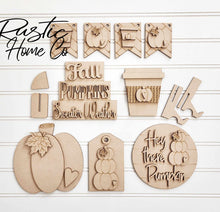 Load image into Gallery viewer, Hey There Pumpkin Fall Tier Tray Kit