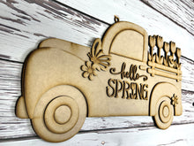 Load image into Gallery viewer, spring truck Doorhanger