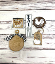 Load image into Gallery viewer, Kitchen farmhouse Tier Tray Kit