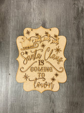 Load image into Gallery viewer, Christmas Santa Claus is coming to town