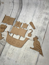 Load image into Gallery viewer, Pirate DIY Paint by Line kit package