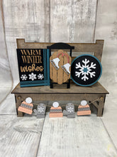Load image into Gallery viewer, Warm Winter Wishes Interchangable Kit for benches
