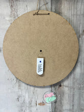 Load image into Gallery viewer, Light up Winter Round Doorhanger