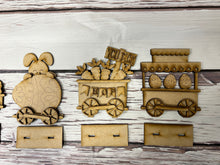 Load image into Gallery viewer, Easter bunny Train carrot DIY Kit