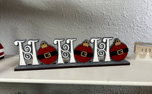 Load image into Gallery viewer, Ho Ho Ho Christmas shelf sitter