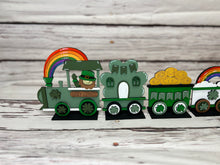 Load image into Gallery viewer, St. Patricks Day Leprechaun Train DIY Kit