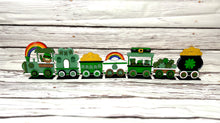 Load image into Gallery viewer, St. Patricks Day Leprechaun Train DIY Kit