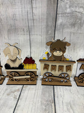 Load image into Gallery viewer, Farm animals Train DIY Kit