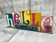 Load image into Gallery viewer, Hello Sunshine-July 4th Standing reversible kit