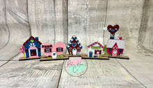 Load image into Gallery viewer, Valentine houses DIY craft Kit