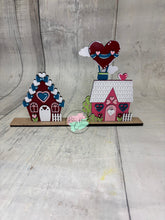 Load image into Gallery viewer, Valentine houses DIY craft Kit