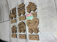 Load image into Gallery viewer, Valentine Cupid Train DIY Kit
