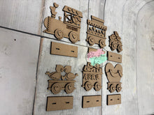 Load image into Gallery viewer, Valentine Cupid Train DIY Kit