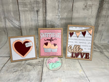 Load image into Gallery viewer, Valentine sign Trio