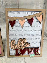 Load image into Gallery viewer, Valentine sign Trio