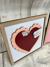 Load image into Gallery viewer, Valentine sign Trio