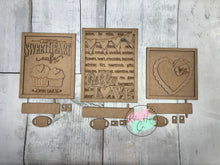 Load image into Gallery viewer, Valentine sign Trio