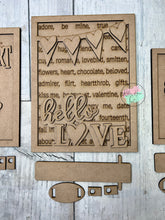 Load image into Gallery viewer, Valentine sign Trio