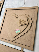 Load image into Gallery viewer, Valentine sign Trio