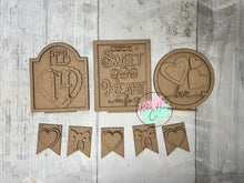 Load image into Gallery viewer, Valentine Interchangable Kit for benches