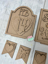 Load image into Gallery viewer, Valentine Interchangable Kit for benches