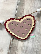 Load image into Gallery viewer, Valentine gnome heart Seasonal Banner garland