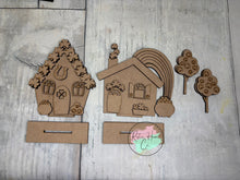 Load image into Gallery viewer, St. Patrick’s houses DIY craft Kit