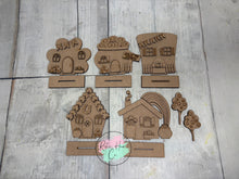 Load image into Gallery viewer, St. Patrick’s houses DIY craft Kit