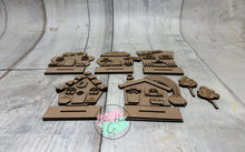 Load image into Gallery viewer, St. Patrick’s houses DIY craft Kit