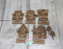 Load image into Gallery viewer, St. Patrick’s houses DIY craft Kit