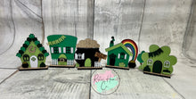 Load image into Gallery viewer, St. Patrick’s houses DIY craft Kit