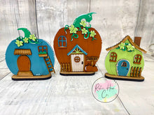 Load image into Gallery viewer, Fall pumpkin houses DIY craft Kit