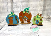 Load image into Gallery viewer, Fall pumpkin houses DIY craft Kit