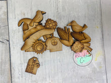 Load image into Gallery viewer, Interchangeable Kits for the Seasonal Basket, wagon, wheelbarrow,porch sign, or doorhanger