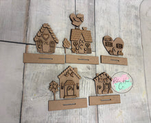 Load image into Gallery viewer, Valentine houses DIY craft Kit