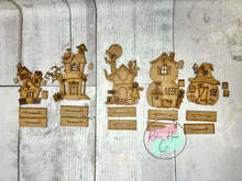 Load image into Gallery viewer, Halloween spooky houses DIY Kit