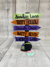 Load image into Gallery viewer, Halloween street signs Kit